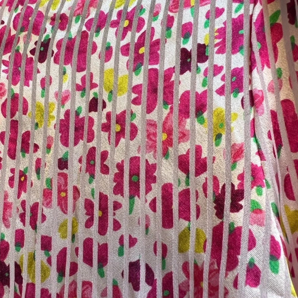 Kate Spade Marker Floral Devore Top BNWT